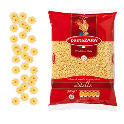 Макаронные изделия Звездочки №18 Pasta Zara  500 гр.