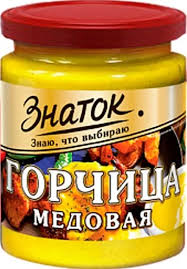 Горчица  Медовая Знаток 170 гр., ст/б