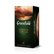 Чай черный  Golden Ceylon Greenfield 25 шт..