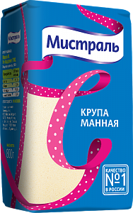 Крупа Манная Мистраль 800 гр.