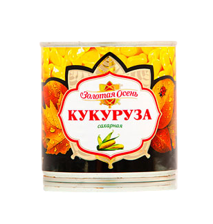 Кукуруза консервированная Золотая осень 425гр. *3шт
