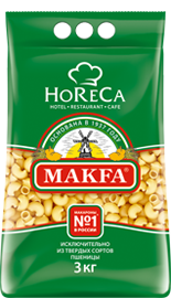 Макаронные изделия Улитки Makfa 3 кг.