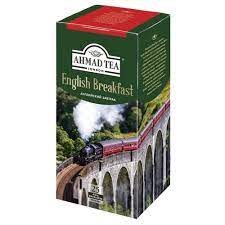 Чай черный в фольгированных пакетиках Tea English Breakfast Ahmad 25 шт.
