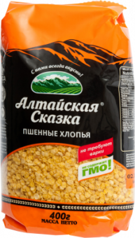 Хлопья Пшенные Алтайская Сказка 400 гр. *3шт