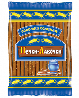 Соломка соленая "Печки-Лавочки" 40 гр. *10шт