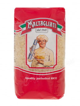 Рис пропаренный Maltagliati  900 гр.