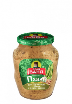 Пхали из стручковой фасоли с грецким орехом Дядя Ваня 350 гр.