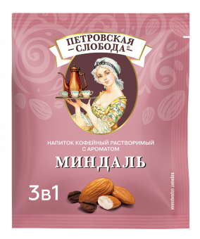 Кофе 3 в 1 Миндаль «Петровская Слобода» *25шт
